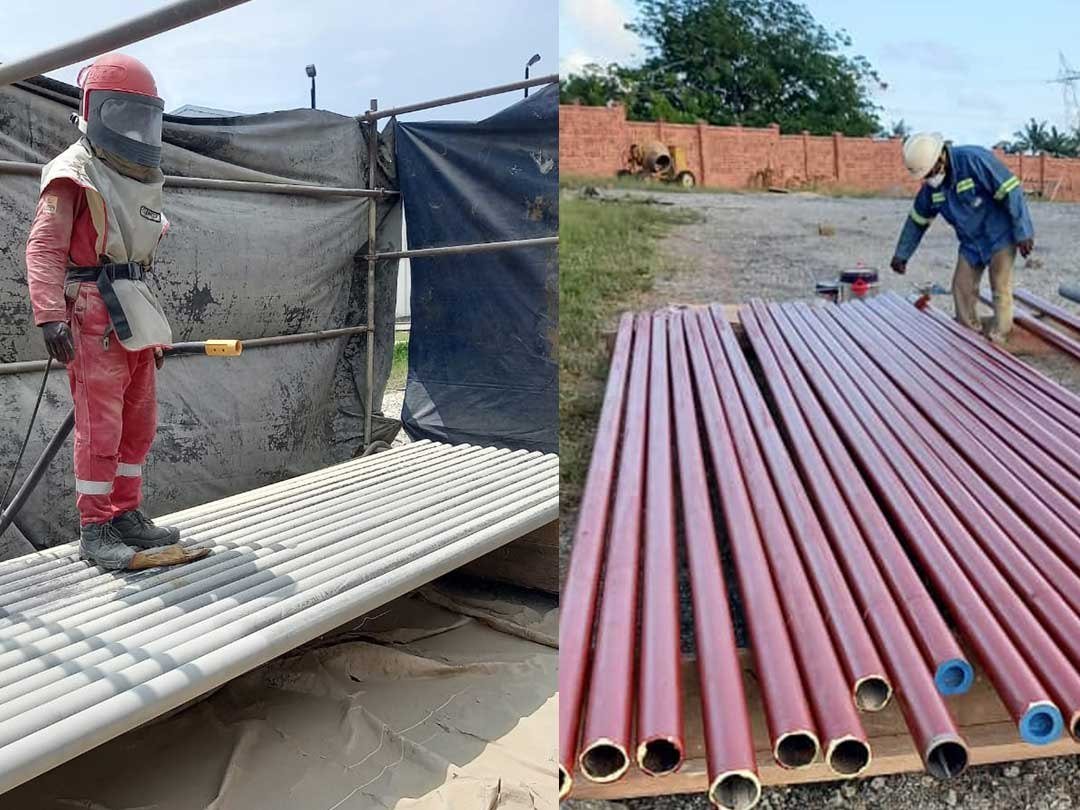After: SAND BLASTING, from EEACL’s original project presentation